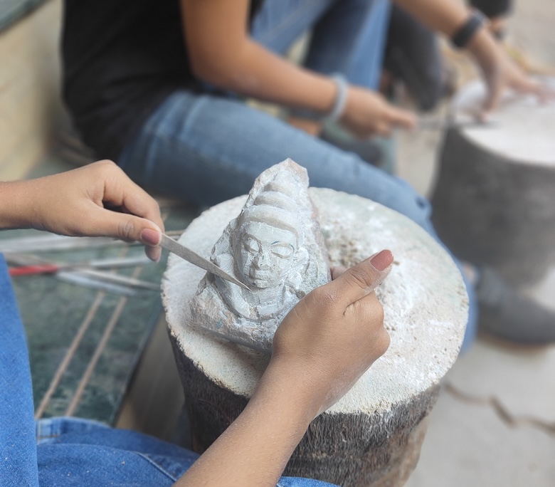 a-levels-stone-sculpting